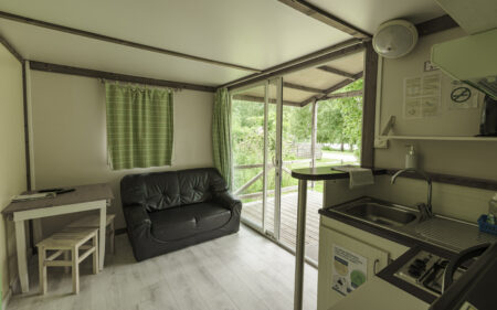 location mobil-home bungalow camping dans l'oise