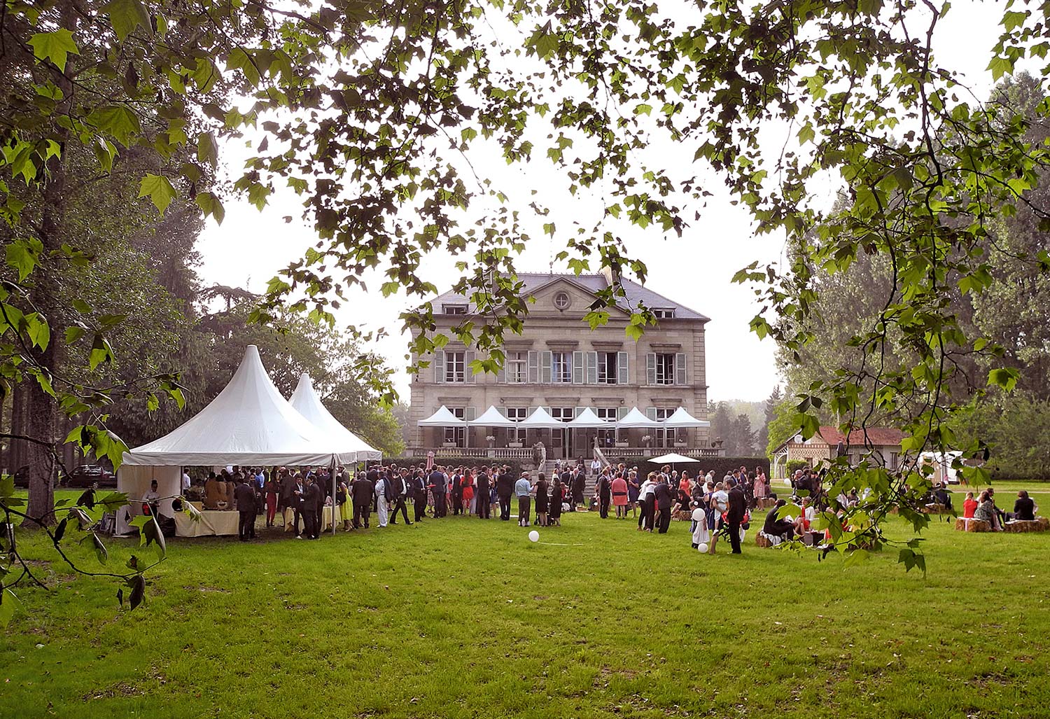 Accueil mariage, domaine du Château vert
